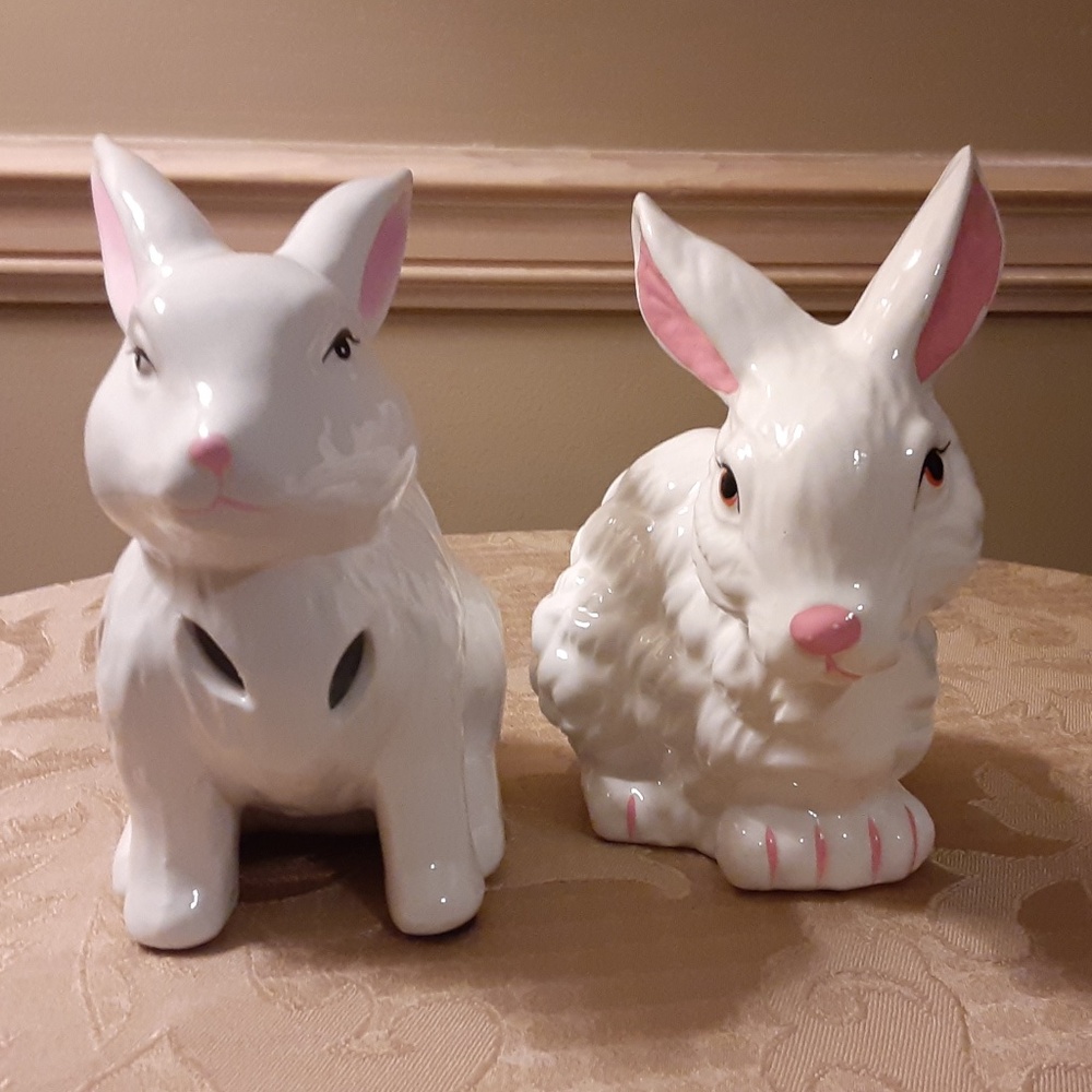 Ceramic Bunny Set